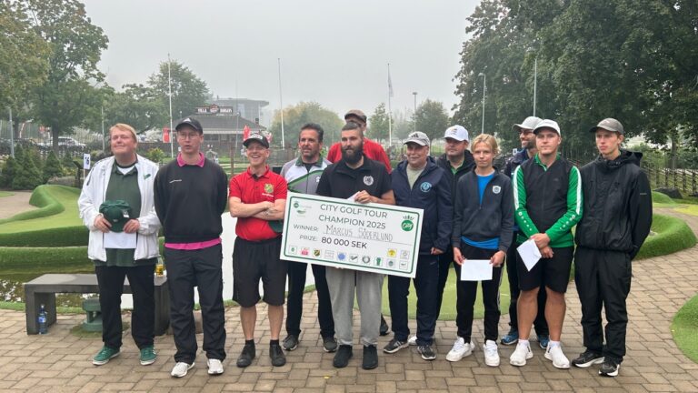 City Golf Tour final 2025 pristagare